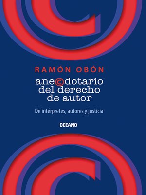 cover image of Anecdotario del derecho de autor